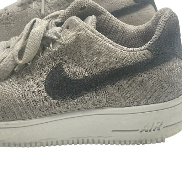Nike Air Force 1 Flyknit Low Pale Grey  size 6 - Picture 4 of 16